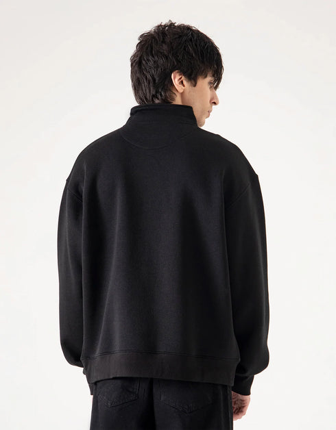ZIPPER MOCK NEXT SWEATSHIRT